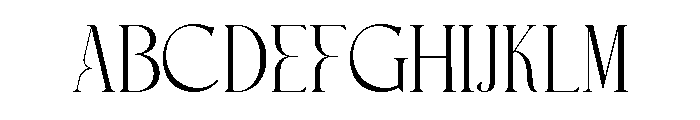 Chelvor Regular Font UPPERCASE