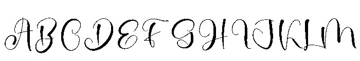 Chemical Elements Font UPPERCASE