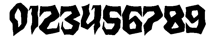 Chemical House Regular Font OTHER CHARS