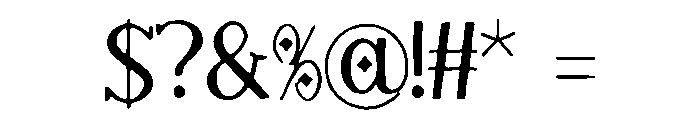 Chempedak Font OTHER CHARS