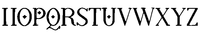 Chempedak Font UPPERCASE