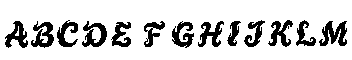 Cheng Regular Font UPPERCASE