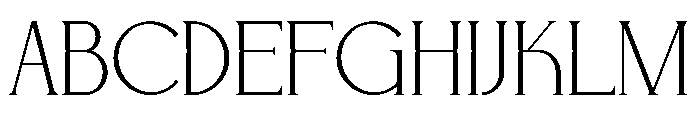 Cheqah Font UPPERCASE