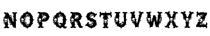 Cher Regular Font UPPERCASE