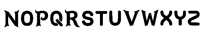 Cheri Regular Font UPPERCASE