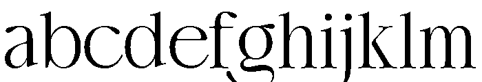 Cherié Serif Regular FONT