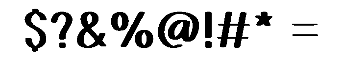 Cherished Valentine Font OTHER CHARS