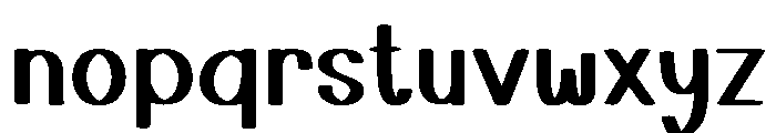 Cherished Valentine Font LOWERCASE