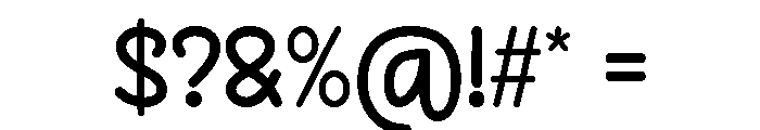 Cheristy Font OTHER CHARS