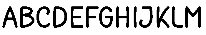 Cheristy Font UPPERCASE
