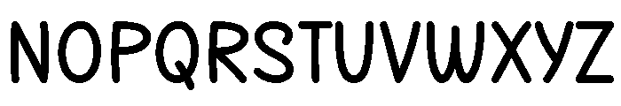 Cheristy Font UPPERCASE