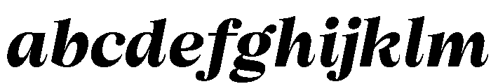 Cheroly Black Italic FONT