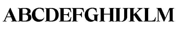 Cheroly Black Font UPPERCASE