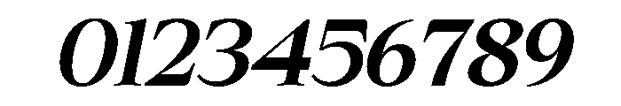 Cheroly Bold Italic Font OTHER CHARS