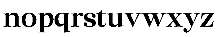 Cheroly Bold Font LOWERCASE