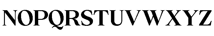 Cheroly Extra Bold Font UPPERCASE