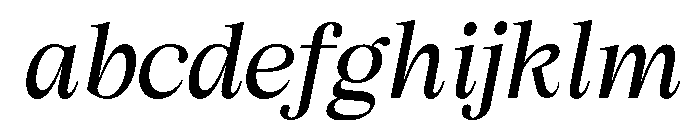 Cheroly Italic FONT