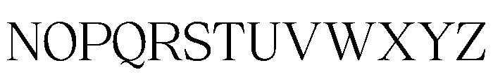Cheroly Light Font UPPERCASE