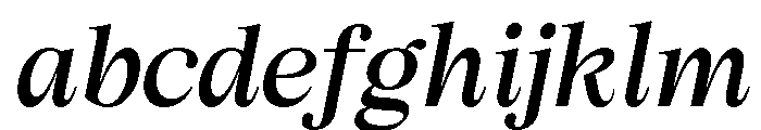 Cheroly Medium Italic FONT