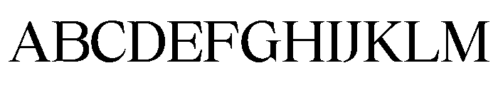 Cheroly Medium Font UPPERCASE