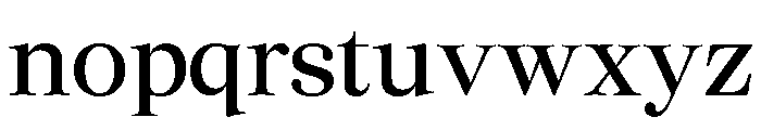 Cheroly Medium Font LOWERCASE