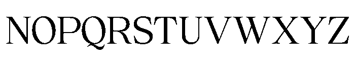 Cheroly Regular Font UPPERCASE