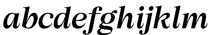 Cheroly Semi Bold Italic FONT