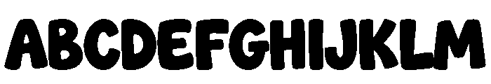 Cherripop Regular Font UPPERCASE