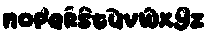 Cherry Bomb CF Font LOWERCASE