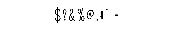Cherry Easter Font OTHER CHARS