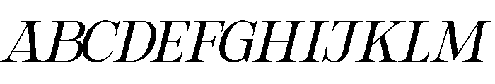 Cherry Magic Italic Font UPPERCASE