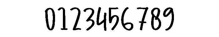 Cherry Rainbows Font OTHER CHARS