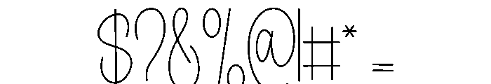 Cherry Starbursh Font OTHER CHARS