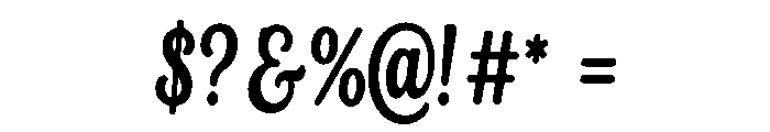 Cherry Whimsy Font OTHER CHARS
