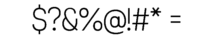 Cheryle Light Font OTHER CHARS