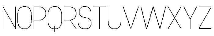 Cheryle Thin Font LOWERCASE