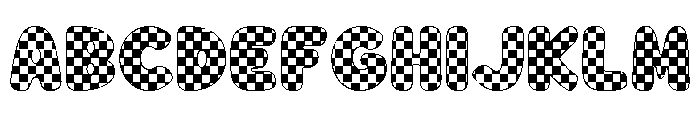 Chess Start Font UPPERCASE