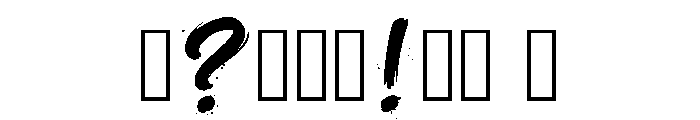 Chestnut Regular Font OTHER CHARS