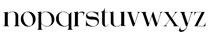 Chetta Vissto Font LOWERCASE