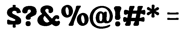 Chewbite Font OTHER CHARS