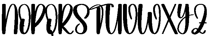 Chewing Gum Font UPPERCASE
