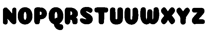 Chewy Cookie Regular Font UPPERCASE