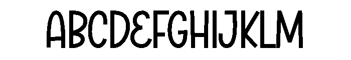 Chibelle Font UPPERCASE