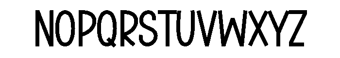 Chibelle Font UPPERCASE