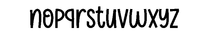 Chibelle Font LOWERCASE