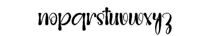 Chibi Cheer Font LOWERCASE