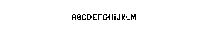 Chibi Eminem Font UPPERCASE