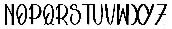 Chicago Christmas Font UPPERCASE