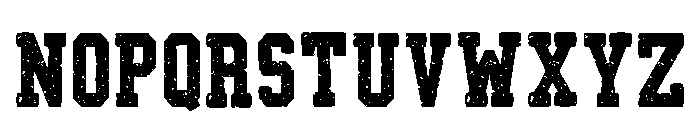 Chicago Grunge Regular Font UPPERCASE