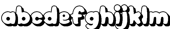 Chicago Sunday Extrude Regular FONT